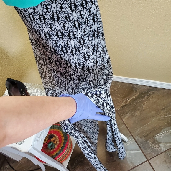 Maurice's Tribal Print Maxi Skirt sz L - Picture 3 of 8